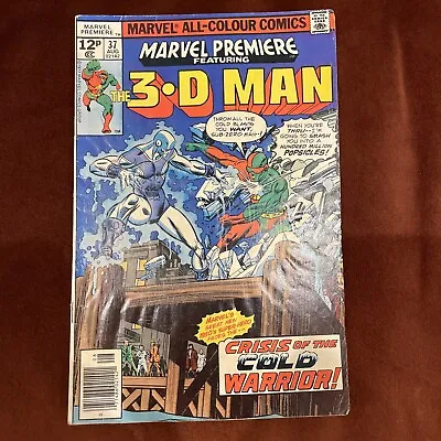 Buy Marvel Premiere Featuring The 3-d Man Vol.1 #37 August 1977, Marvel • 4.99£