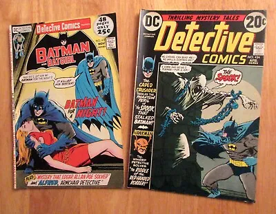Buy Lot Of *2* DETECTIVE (Batman): #417 (FN++ To FN/VF), 434 (FN/VF) • 33.09£