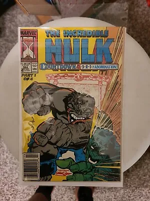 Buy Marvel The Incredible Hulk 364 Dec Vintage  1 Of 4 Avengers Boarded And Bagged • 4.40£