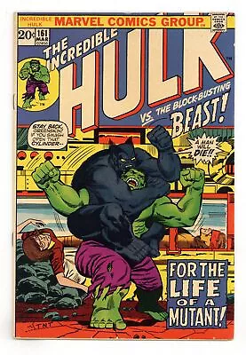 Buy Incredible Hulk #161 VG/FN 5.0 1973 • 20.79£