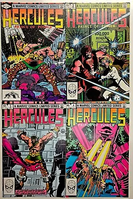Buy Marvel Comics Hercules Vol 1 Key 4 Issue Lot 1 2 3 4 Full Set High Grade FN/VF • 5.05£