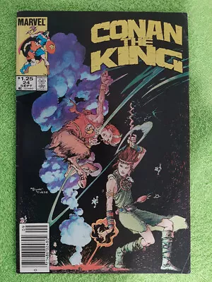 Buy CONAN THE KING #24 FN-VF Canadian Variant Newsstand - Key Kaluta Cover RD3053 • 1.59£