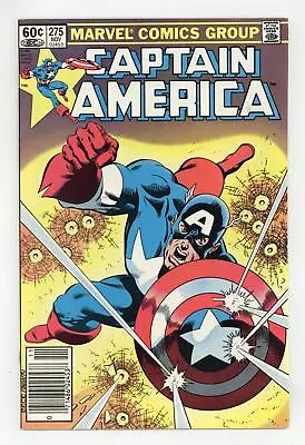 Buy Captain America #275 FN+ 6.5 1982 1st App. Second Baron Zemo • 12.25£