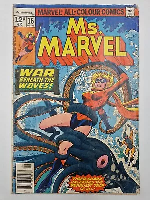 Buy Ms Marvel #16 - Marvel Comics - 1978 - 1st Cameo App Of Mystique • 1.50£