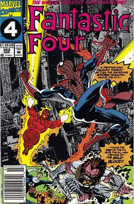 Buy Fantastic Four (1961) # 362 Newsstand (5.0-VGF) Price Tag On Cover 1992 • 5.40£