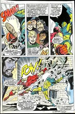 Buy Iron Man #46 Marvel 1972 (Original Art) Pg 19 - George Tuska - Water Colored • 1,501.36£