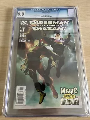 Buy Superman/Shazam: First Thunder 1 - DC Comics - CGC 9.8 • 30£