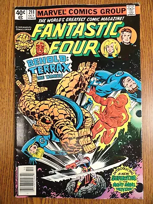 Buy Fantastic Four #211 Key Byrne 1st Terrax Herald Galactus FF 4 Marvel MCU Movie • 28.41£