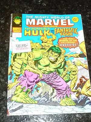 Buy Mighty World Of MARVEL Starring The INCREDIBLE HULK - No 308 - Date 23/08/1978 • 5.99£
