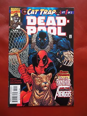 Buy Deadpool #44 - Vol. 1 1997-2002 - CAT TRAP Pt. 1 - 1st KILLMONGER - VF/NM To NM- • 7£