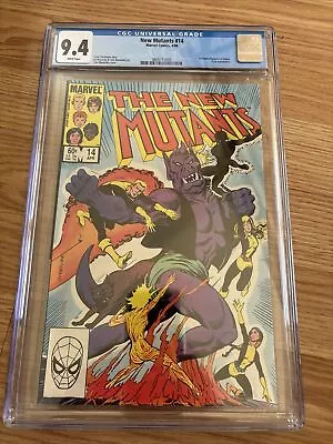 Buy New Mutants 14 CGC 9.4 Marvel Comics 1984 1st Magik • 43.17£