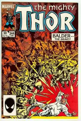 Buy Thor #344 9.0 // 1st App Malekith Marvel Comic 1984 • 18.92£