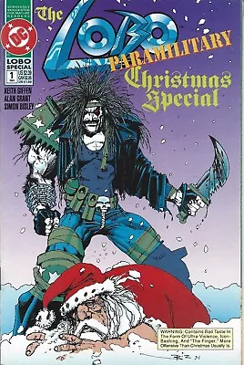 Buy DC Comics - The Lobo Paramilitary - Christmas Special - #1 1991 - UK FREEPOST • 6.95£
