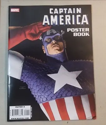 Buy Vintage Marvel Captain America Poster Book Magazine 2009 74b • 11.89£