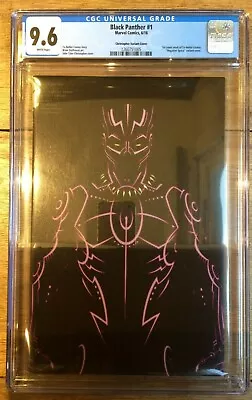 Buy Black Panther #1 Christopher Variant Cover CGC 9.6 126051005 • 65£