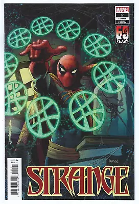 Buy Marvel Comics STRANGE #2 First Printing Panosian Spider-Man 60 Years Variant • 1.55£