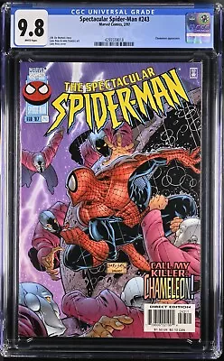 Buy Spectacular Spider-Man #243 CGC 9.8 1st Alexei Kravinoff Kraven Son 1997 Marvel • 134.04£