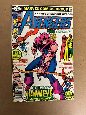 Buy The Avengers #189 - Nov 1979 - Vol.1 - Direct Edition - Minor Key - (9857) • 4.70£