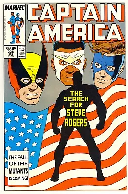 Buy Captain America #336 (1987) Steve Rogers Becomes The Captain! • 15.76£
