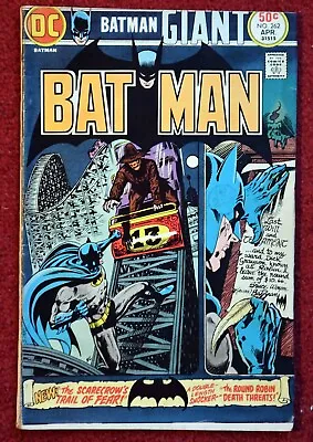 Buy DC Comics; Batman Giant No.262; 1975; Bronze Age; Scarecrow; FN+ • 9.99£
