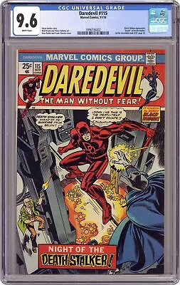 Buy Daredevil #115 CGC 9.6 1974 3996736002 • 543.97£