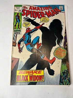Buy THE AMAZING SPIDER-MAN #86 - MARVEL COMICS - Black Widow - 1970 • 50£