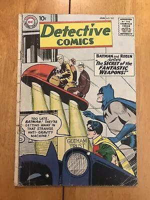 Buy Detective Comics 263 1959 DC Comics 1.8 Good- Batman Robin Martian Manhunter • 47.97£