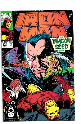 Buy Iron Man #272 1991 Marvel Comics Origin Of The Mandarin • 2.05£