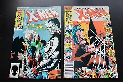 Buy Marvel Uncanny X-MEN No. 210 211 Lot (1987) Marauders Comics • 14.21£