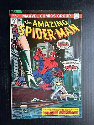 Buy AMAZING SPIDER-MAN #144 May 1975 1st App Gwen Stacy Clone MVS • 44.33£