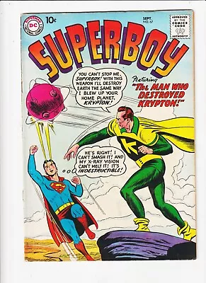 Buy SUPERBOY 67 Superman Silver Age 1958 DC COMIC   Man Who Destroyed Krypton • 40.21£