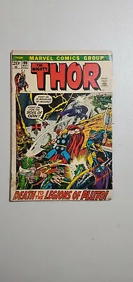 Buy THE MIGHTY THOR #199 May 1972 Vintage Avengers First Appearance Or EGO PRIME • 14.38£
