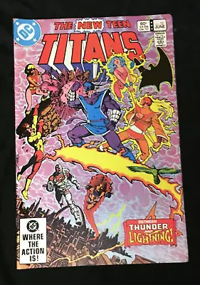 Buy Free P & P; New Teen Titans #32 (June 1983);  Thunder And Lightning!  • 4.99£