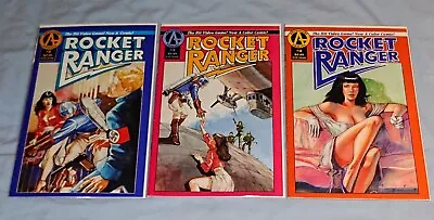 Buy Rocket Ranger #2 3 4 Bundle (Early Spawn Ad Appearance) Malibu Comics 1991 VFN • 17.95£