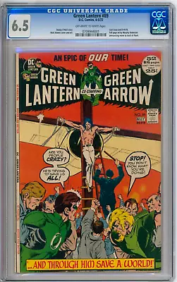 Buy Green Lantern 89 CGC Graded 6.5 FN+ Neal Adams DC Comics 1972 • 47.93£