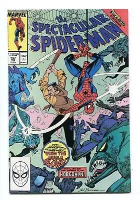 Buy Spectacular Spider-man #147 - 1st Brief App Of New Hobgoblin - High Grade - 1989 • 15.81£