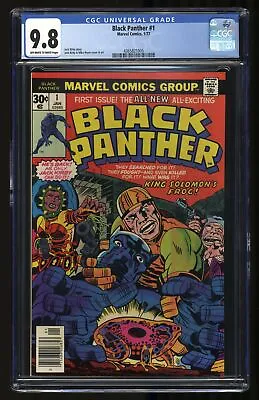 Buy Black Panther (1977) #1 CGC NM/M 9.8 1st Solo Title! Kirby Art! Marvel 1977 • 716.51£