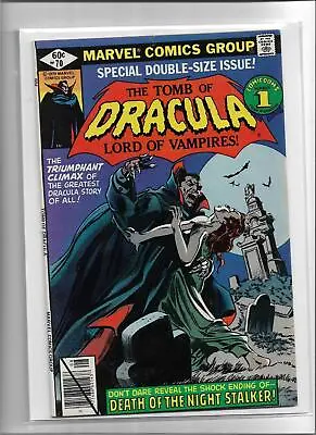Buy Tomb Of Dracula #70 1979 Very Fine 8.0 2378 • 11.47£