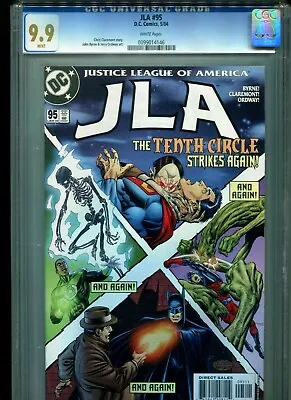 Buy JLA #95 CGC 9.9 (2004) Justice League Of America Chris Claremont John Byrne • 315.81£