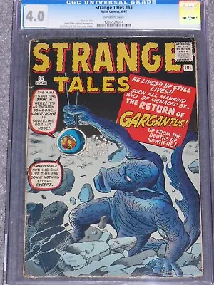 Buy Strange Tales #85  (Atlas Comics 1961) CGC 4.0 • 165£