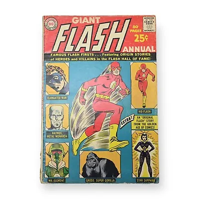 Buy Flash Annual #1  (2.5 - 4.0 Grade) / Aug 1963 • 24.45£