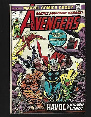 Buy Avengers #127 FN- Kane Buscema Fantastic Four Inhumans Ultron Agatha Harkness • 6.27£