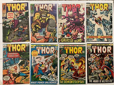 Buy The Mighty Thor Lot Of 8 Incl 149 155 168 169 183 Galactus  Mephisto *Beautiful* • 313.77£