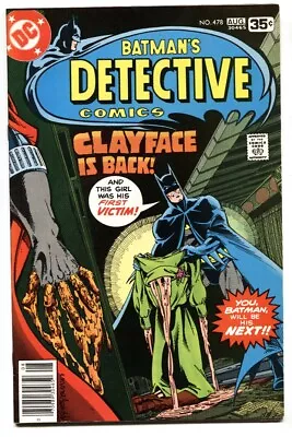 Buy Detective #478  1978 - DC  -VF/NM - Comic Book • 28.25£