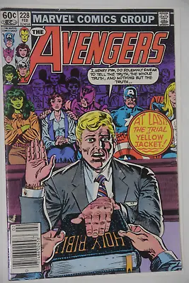 Buy Marvel Comics The Avengers #228 1983  • 11.06£