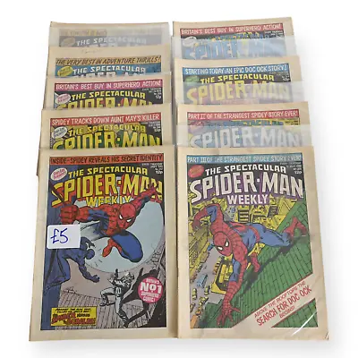 Buy The Spectacular Spider-Man Weekly Comics  * 9 Comics • 9.95£