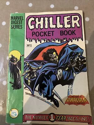 Buy Chiller Pocket Book #2 FN 1981  Dracula’s. Marvel Digest Series • 5£