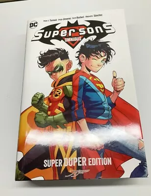 Buy SUPER SONS OMNIBUS SUPER DUPER EDITION - DC Comics Hardback - Tomasi + Jimenez • 57£