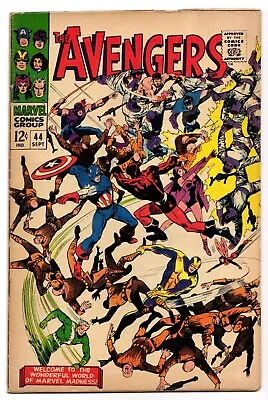 Buy 🔑 The Avengers #44 (1967) Marvel Comics. Origin Of Black Widow & Red Guardian • 15.73£