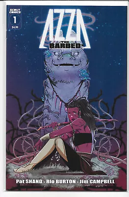 Buy Azza The Barbed #1 A Rio Burton Cover 1st Print NM/NM+ Scout Comics 2022 • 3.94£